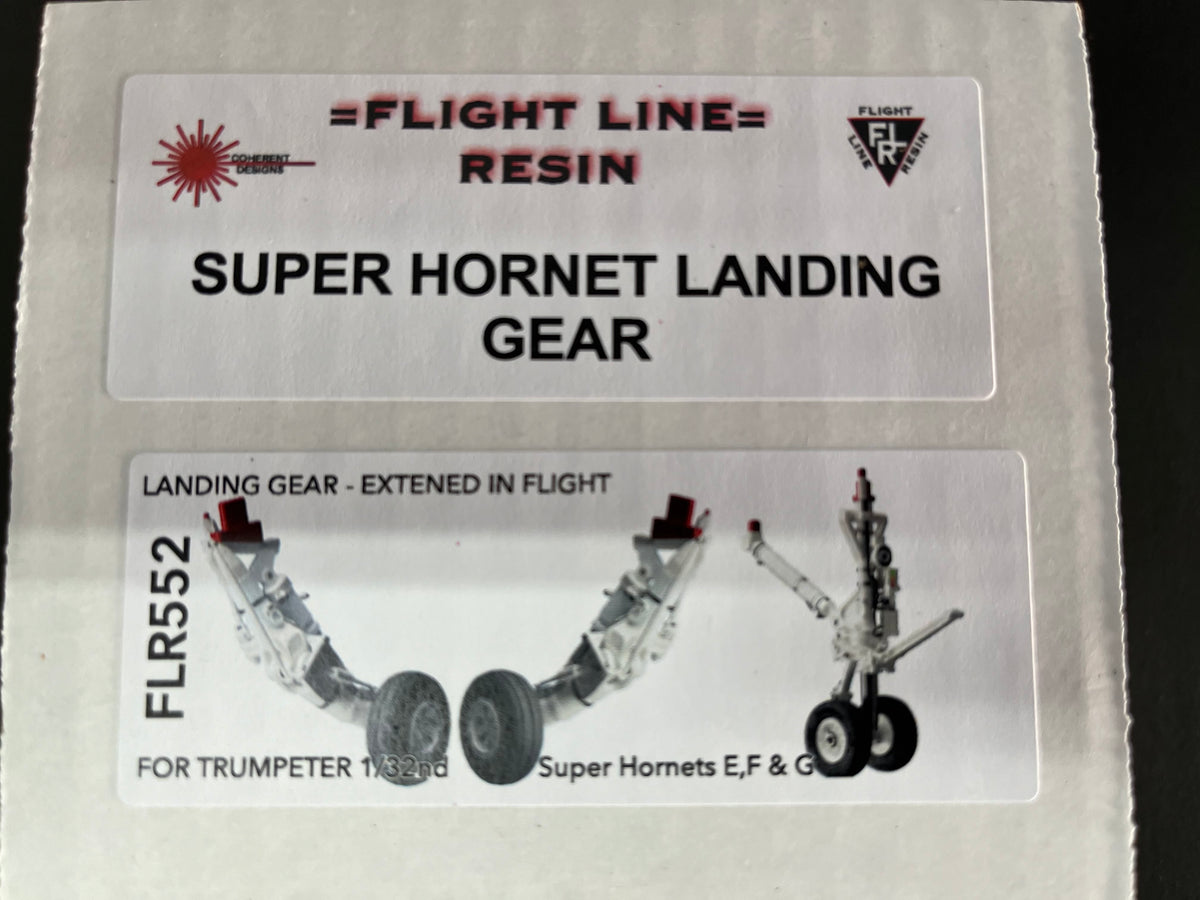 FLR552 1/32 F/A-18E/F/G Super Hornet Landing Gear in flight
