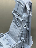 112002 ACES II Seat and rails with Sheepskin Covers