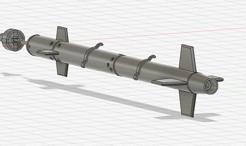 48125 Enhanced Laser Guided Training Round (ELGTR) set of two Phase