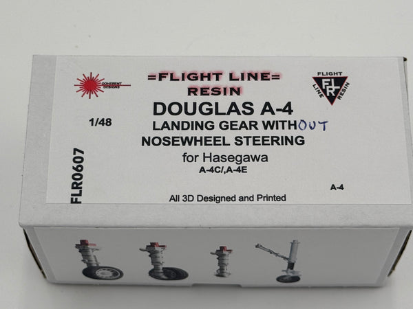 FLR0607 1/48 Douglas A-4 Landing Gear WITHOUT Nosewheel Steering (A-4C/A-4E)