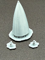 48259 F-16 Radome with AOA covers (Tamiya)