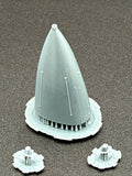 48259 F-16 Radome with AOA covers (Tamiya)