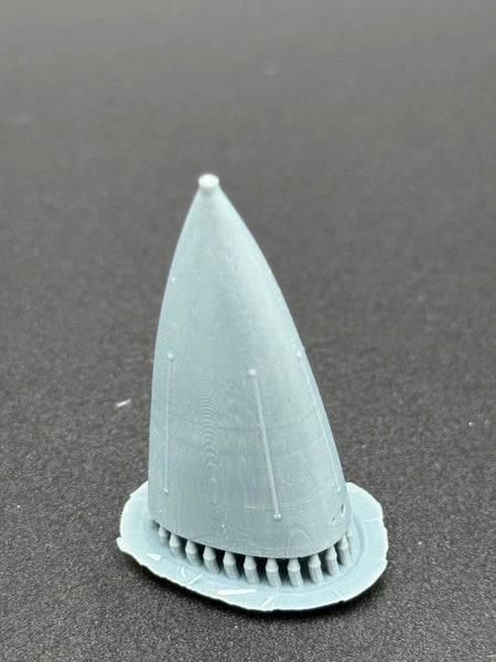 48260 F-16 One Piece radome w/ AOA covers (Kinetic Gold kits from 2022 onwards)