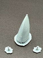 48261 F-16 One piece Radome with AOA Covers (Kinetic pre 2022 kits)