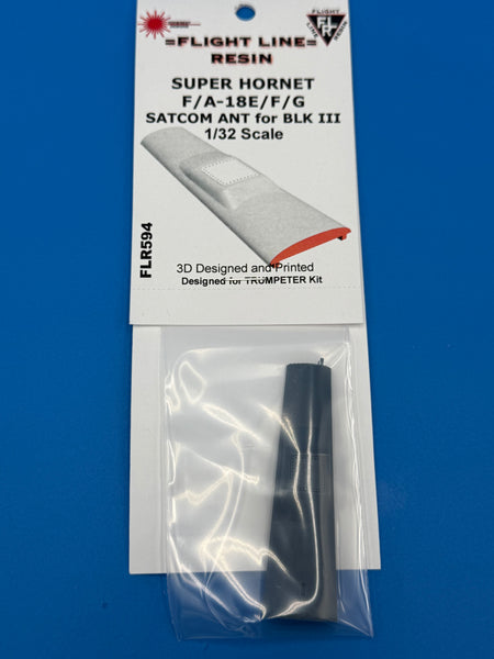 FLR594 1/32 F/A-18E/F/G Super Hornet SATCOM Dorsal Antenna BLKIII