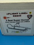 FLR0902 1/48 F/A-18F/G Super Hornet Inner canopy Frame w/o JHMCS  (MENG)