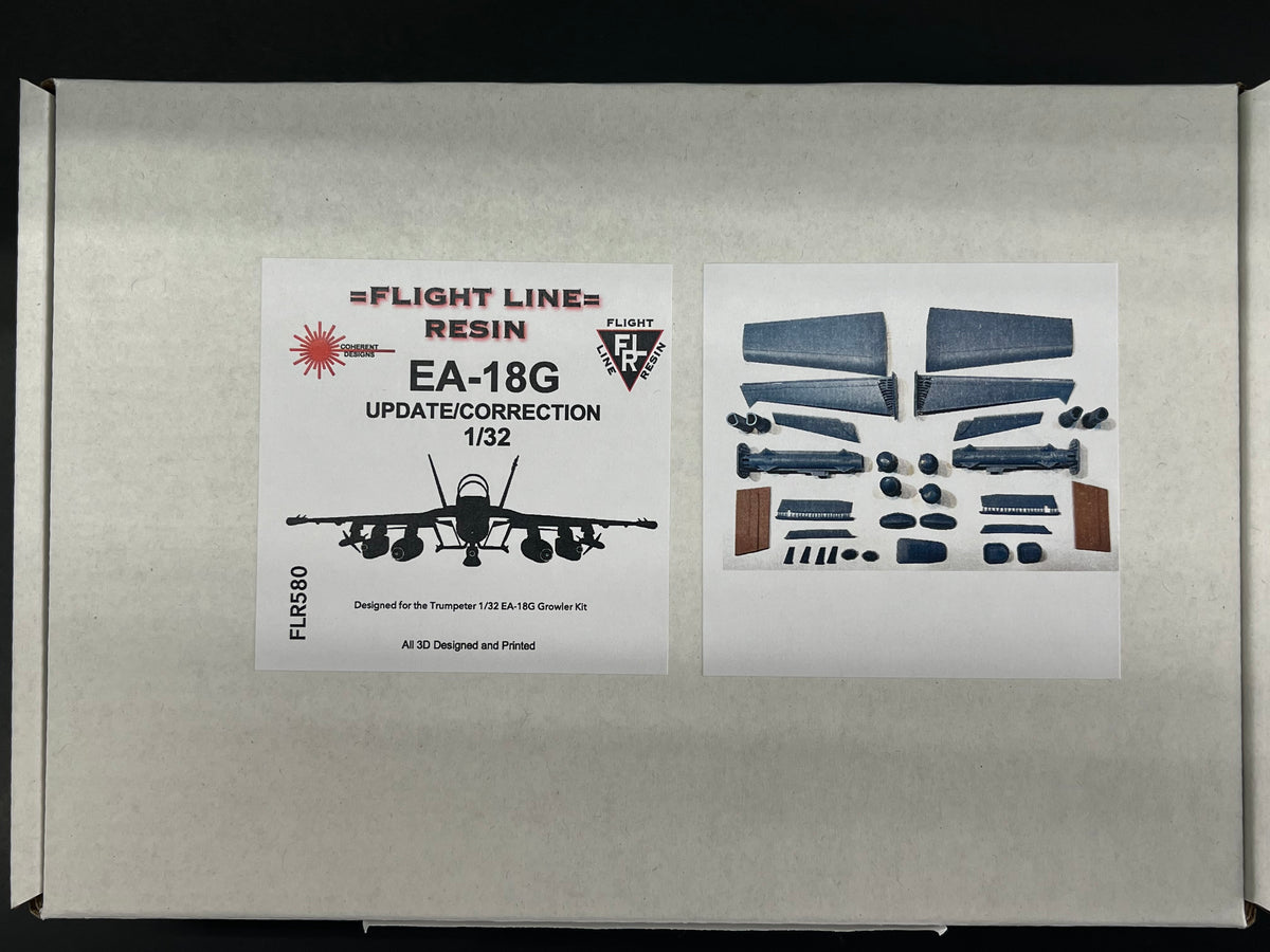 FLR580 1/32 E/A18G Growler Update Set Phase Hangar Resin