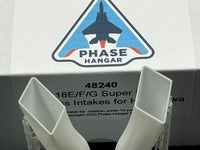 48240 F/A-18E/F/G Super Hornet Seamless Intakes (Hasegawa)