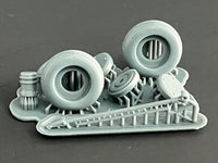 48243 TBD Devastator Wheels & Tailhook  (Hobby Boss, GWH)