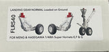 FLR540 1/48 F/A-18E/F/G Super Hornet Landing gear (normal ground operations)