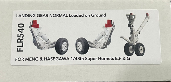 FLR540 1/48 F/A-18E/F/G Super Hornet Landing gear (normal ground operations)