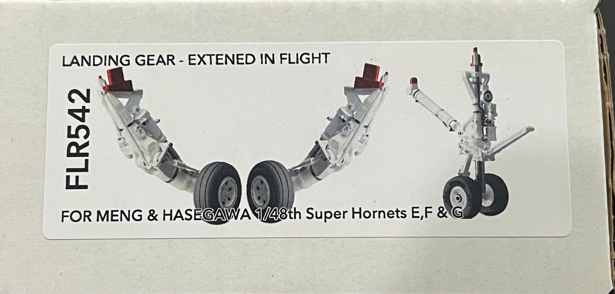 FLR542 1/48 F/A-18E/F/G Super Hornet landing gear (extended in FLR542 1/48 F/A-18E/F/G Super Hornet landing gear (extended in