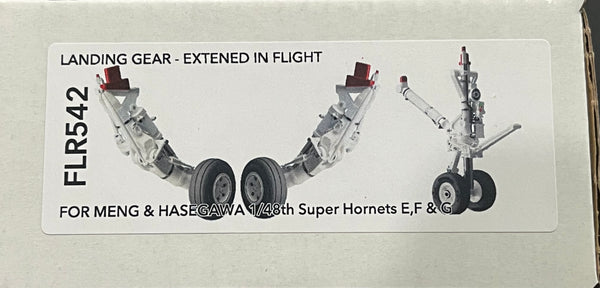 FLR542 1/48 F/A-18E/F/G Super Hornet landing gear (extended in flight)