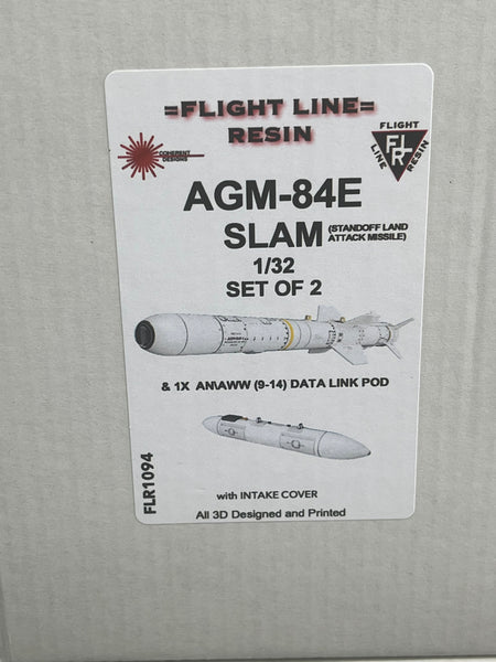 FLR1094 1/32 AGM-84E SLAM (2) with 1x AN/AWW Data Link Pod