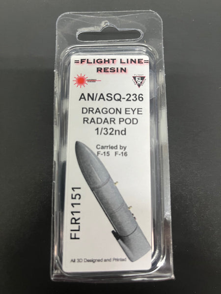 FLR1151 1/32 AN/ASQ-236 Dragon Eye radar Pod – Phase Hangar Resin