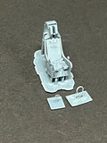 48209 ESCAPAC 1C-3 Ejection Seat with Covered D Ring Cable (1) Smooth Parachute Pack