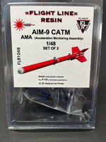 FLR1048 1/48 AIM-9 CATM AMA (Acceleration Monitoring Assembly) set of two