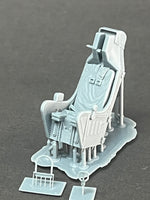 32037 ESCAPAC 1G-3 Ejection Seat (1) with wrinkled Parachute Pack