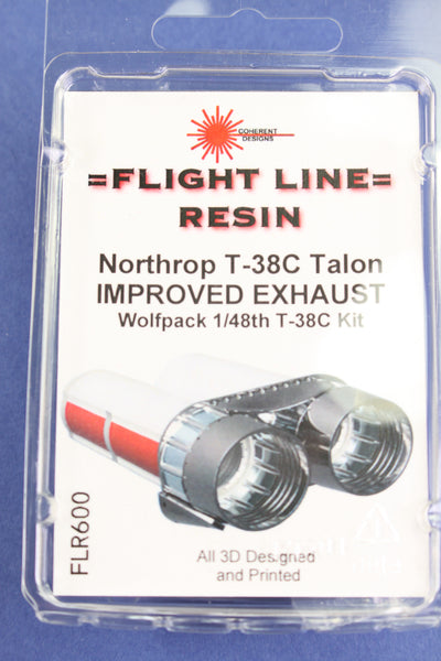 FLR600 1/48 Northrop T-38C Talon Improved Exhausts (Wolfpack)