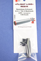 FLR602 1/48 A-4/TA-4 Skyhawk Seamless Exhaust (All Hasegawa kits)