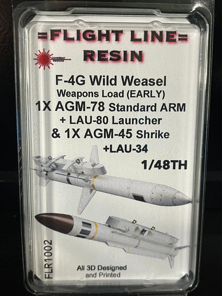 FLR1002 1/48 F-4G Phantom II Wild Weasel Weapons Load (Early)
