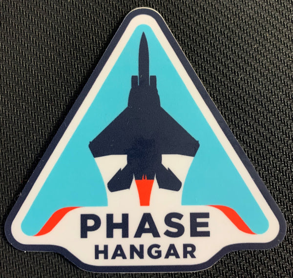Phase Hangar 3"x3" Vinyl Sticker