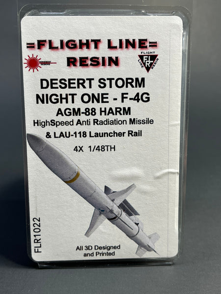 FLR1022 1/48 Desert Storm Night one AGM-88 HARM (4)