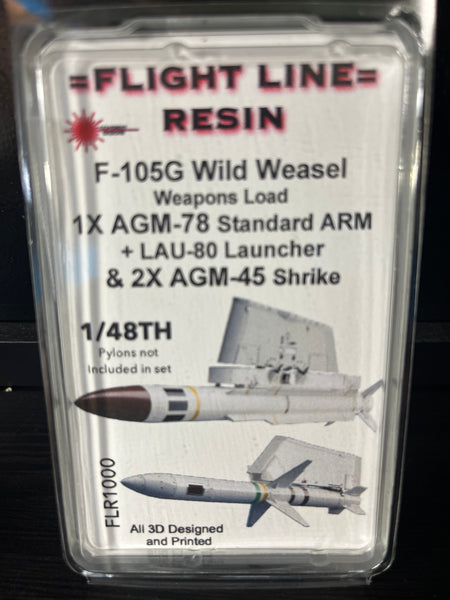 FLR1000 1/48 F-105G Wild Weasel Weapons Load